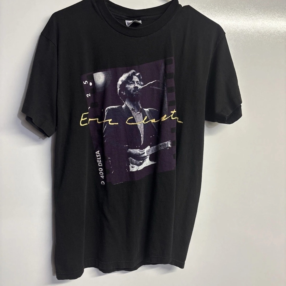Men’s Large Vintage 1992 Eric Clapton Concert Tour 400 Delta T-Shirt